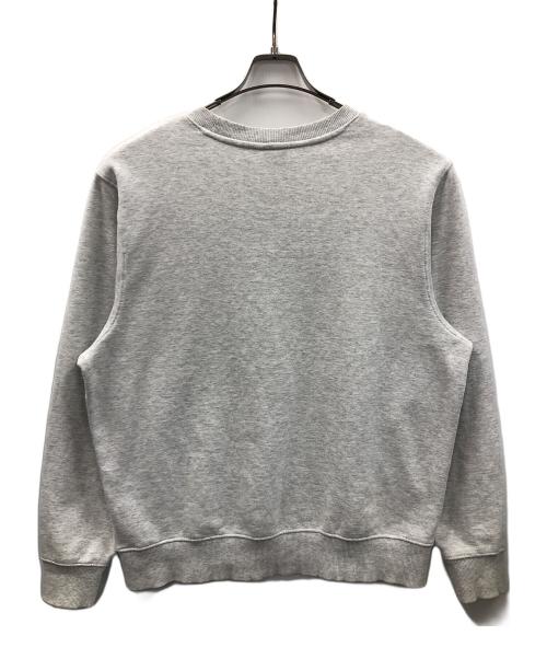 stussy（ステューシー）stussy (ステューシー) スウェット Regal Applique Crew（リーガル アプリケ クルー） ライトグレー サイズ:Sの古着・服飾アイテム