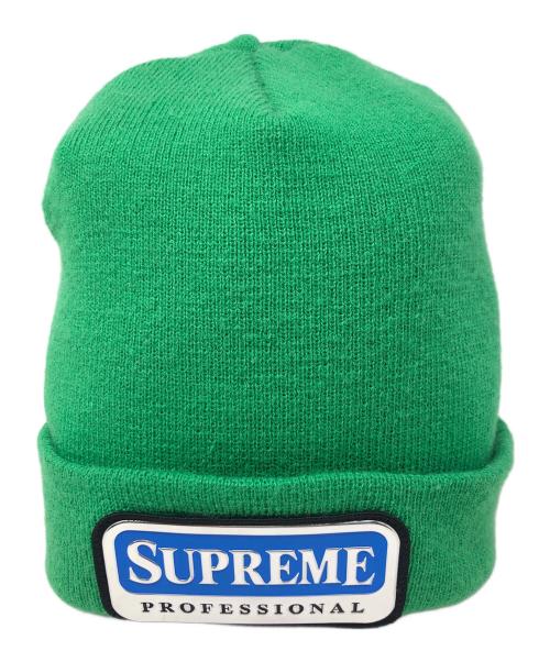SUPREME（シュプリーム）SUPREME (シュプリーム) ニット帽 グリーン サイズ:実寸サイズにてご確認ください。の古着・服飾アイテム
