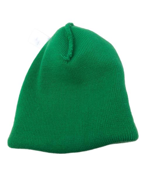 SUPREME（シュプリーム）SUPREME (シュプリーム) ニット帽 グリーン サイズ:実寸サイズにてご確認ください。の古着・服飾アイテム