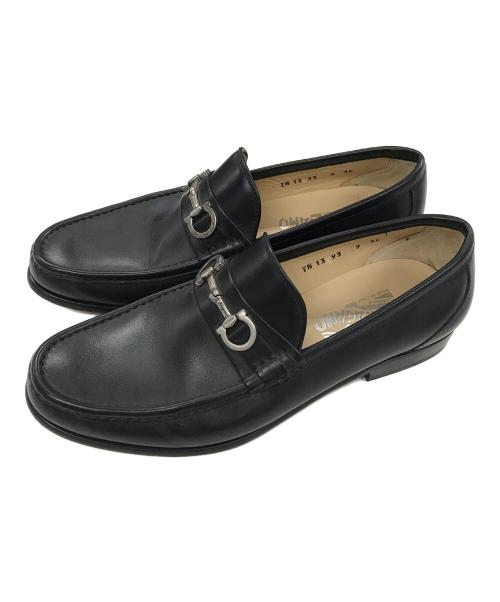 Salvatore Ferragamo（サルヴァトーレ フェラガモ）Salvatore Ferragamo (サルヴァトーレ フェラガモ) ローファー ブラック サイズ:9の古着・服飾アイテム