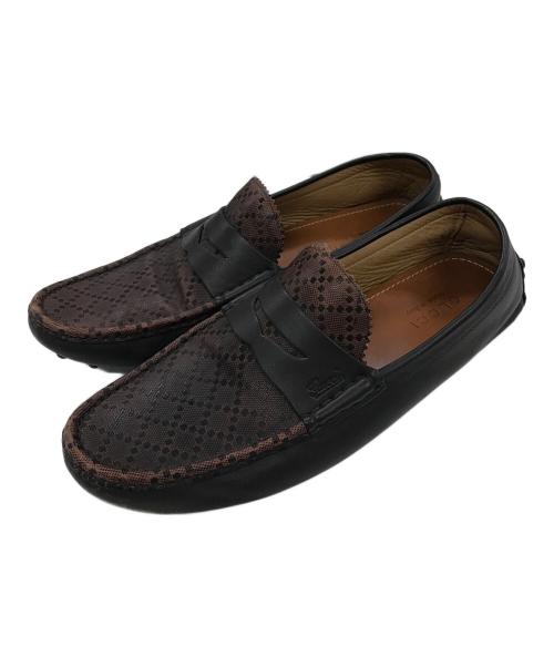 GUCCI（グッチ）GUCCI (グッチ) ドライビングシューズ ダークブラウン サイズ:10の古着・服飾アイテム