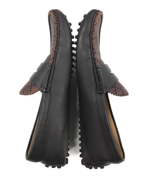 GUCCI（グッチ）GUCCI (グッチ) ドライビングシューズ ダークブラウン サイズ:10の古着・服飾アイテム