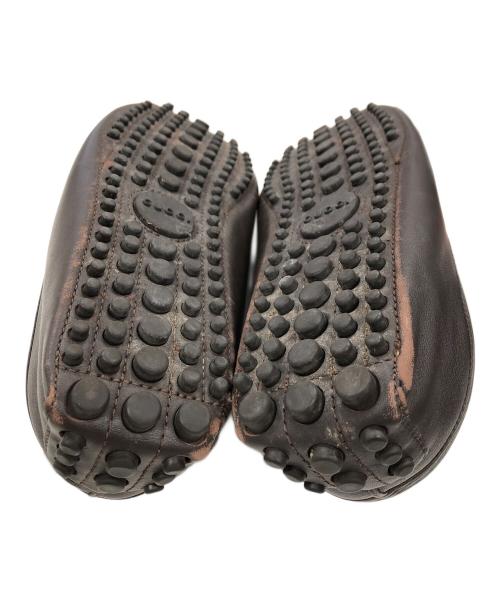 GUCCI（グッチ）GUCCI (グッチ) ドライビングシューズ ダークブラウン サイズ:10の古着・服飾アイテム