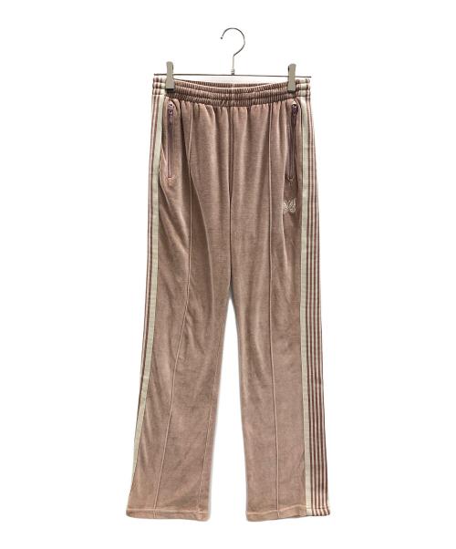 Needles（ニードルズ）Needles (ニードルズ) ベロアトラックパンツ ナロートラックパンツ ピンクベージュ サイズ:XSの古着・服飾アイテム