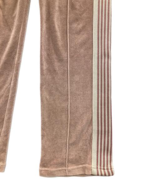 Needles（ニードルズ）Needles (ニードルズ) ベロアトラックパンツ ナロートラックパンツ ピンクベージュ サイズ:XSの古着・服飾アイテム