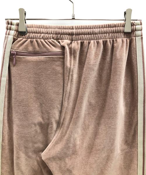 Needles（ニードルズ）Needles (ニードルズ) ベロアトラックパンツ ナロートラックパンツ ピンクベージュ サイズ:XSの古着・服飾アイテム