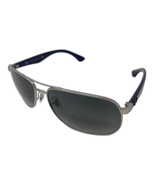 RAY-BAN（レイバン）RAY-BAN (レイバン) サングラス ハイストリート シルバー×ブルー サイズ:61□14 135の古着・服飾アイテム