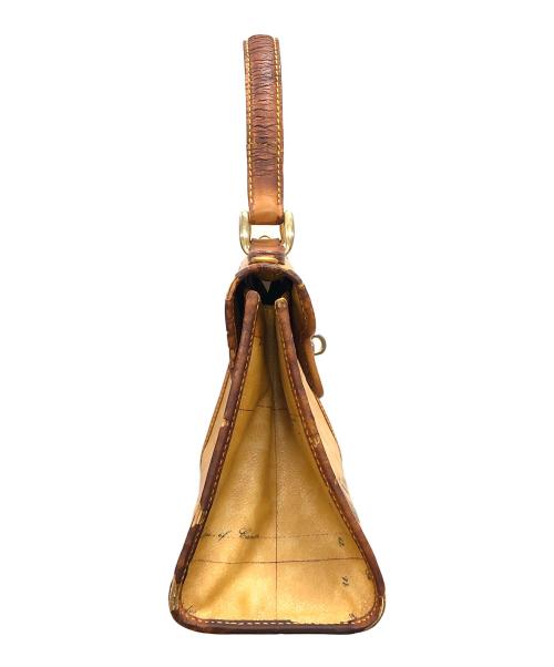 PRIMA CLASSE（プリマクラッセ）PRIMA CLASSE (プリマクラッセ) ハンドバッグ ブラウン サイズ:実寸サイズにてご確認ください。の古着・服飾アイテム