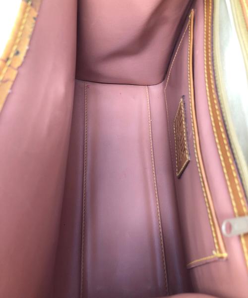 PRIMA CLASSE（プリマクラッセ）PRIMA CLASSE (プリマクラッセ) ハンドバッグ ブラウン サイズ:実寸サイズにてご確認ください。の古着・服飾アイテム