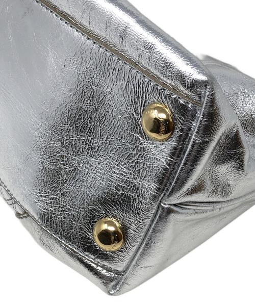 MARC JACOBS（マークジェイコブズ）MARC JACOBS (マークジェイコブス) ハンドバッグ シルバー サイズ:実寸サイズにてご確認ください。の古着・服飾アイテム
