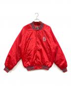NIKEナイキ）の古着「ナイロンブルゾン」｜レッド