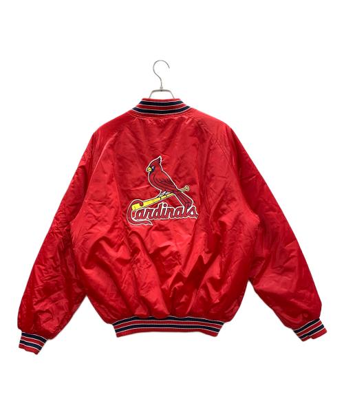 NIKE（ナイキ）NIKE (ナイキ) ナイロンブルゾン レッド サイズ:Mの古着・服飾アイテム