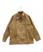 LUCKY STRIKEラッキーストライク）の古着「ワークジャケット」｜ブラウン