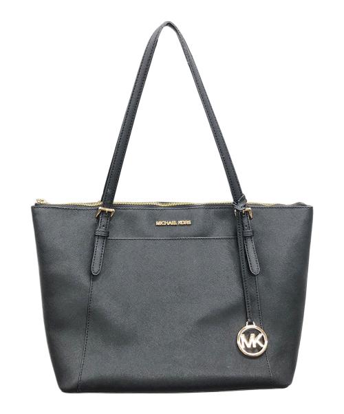 MICHAEL KORS（マイケル・コース）MICHAEL KORS (マイケルコース) トートバッグ ブラック サイズ:実寸サイズにてご確認ください。の古着・服飾アイテム