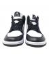 NIKE (ナイキ) ハイカットスニーカー WMNS AIR JORDAN 1 MID(ウィメンズ エア ジョーダン 1 ミッド) ブラック×ホワイト サイズ:24.5cm：9000円