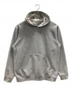 CarHarttカーハート）の古着「ミッドウェイト プルオーバー フーデッドスウェット」｜グレー