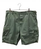 SUPREMEシュプリーム）の古着「ハーフパンツ Satin Cargo Shorts（サテン カーゴ ショーツ）」｜オリーブ
