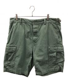 SUPREME（シュプリーム）の古着「ハーフパンツ Satin Cargo Shorts（サテン カーゴ ショーツ）」｜オリーブ