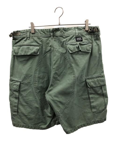 SUPREME（シュプリーム）SUPREME (シュプリーム) ハーフパンツ Satin Cargo Shorts（サテン カーゴ ショーツ） オリーブ サイズ:36の古着・服飾アイテム