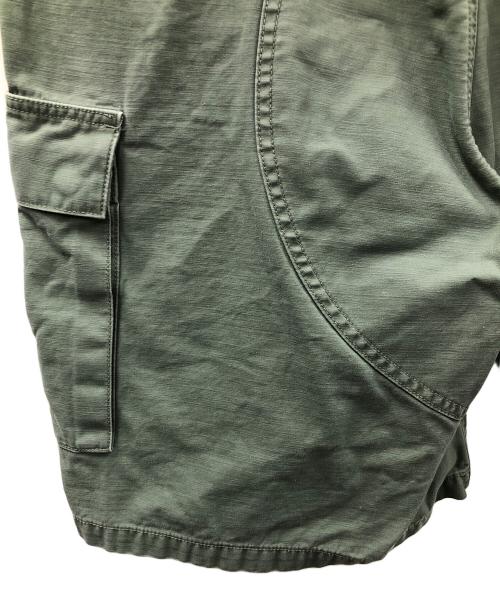 SUPREME（シュプリーム）SUPREME (シュプリーム) ハーフパンツ Satin Cargo Shorts（サテン カーゴ ショーツ） オリーブ サイズ:36の古着・服飾アイテム