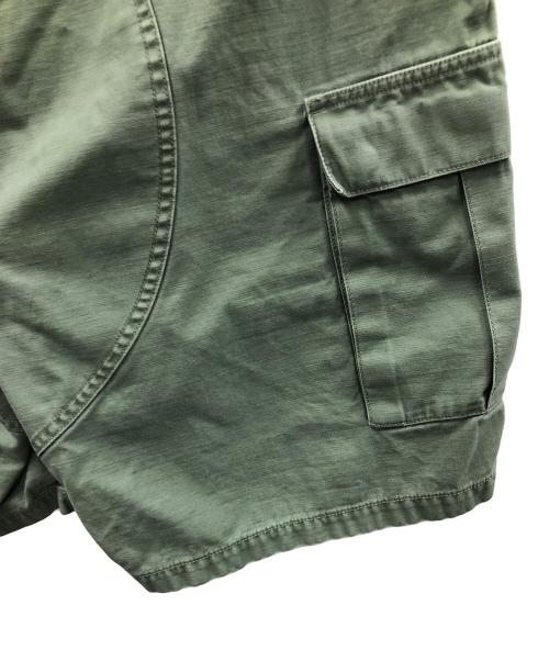 SUPREME（シュプリーム）SUPREME (シュプリーム) ハーフパンツ Satin Cargo Shorts（サテン カーゴ ショーツ） オリーブ サイズ:36の古着・服飾アイテム