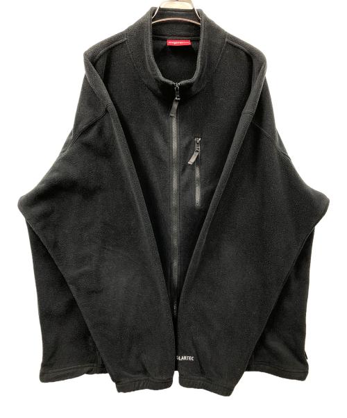 SUPREME（シュプリーム）SUPREME (シュプリーム) フリースジャケット 22AW Polartec zip jacket（ポーラテック ジップ ジャケット） ブラック サイズ:XXLargeの古着・服飾アイテム