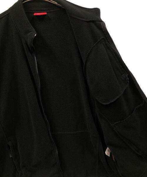 SUPREME（シュプリーム）SUPREME (シュプリーム) フリースジャケット 22AW Polartec zip jacket（ポーラテック ジップ ジャケット） ブラック サイズ:XXLargeの古着・服飾アイテム