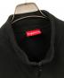 SUPREME (シュプリーム) フリースジャケット 22AW Polartec zip jacket（ポーラテック ジップ ジャケット） ブラック サイズ:XXLarge：17000円