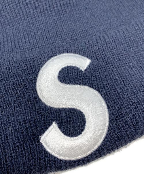 SUPREME（シュプリーム）SUPREME (シュプリーム) NEWERA (ニューエラ) ニットキャップ ロゴビーニー 23AW ネイビー サイズ:実寸サイズにてご確認ください。の古着・服飾アイテム