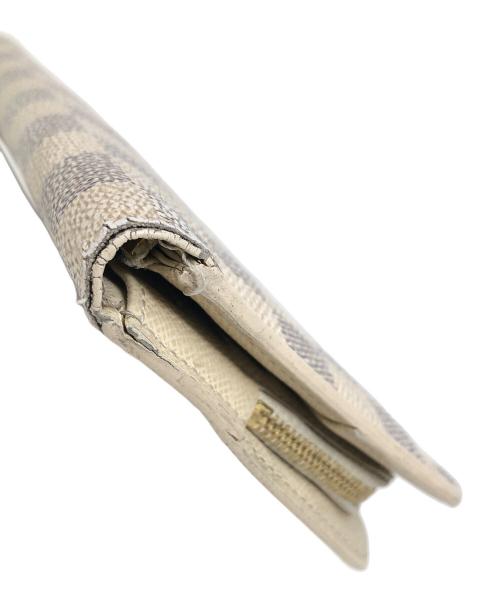 LOUIS VUITTON（ルイ ヴィトン）LOUIS VUITTON (ルイ ヴィトン) 長財布 ダミエ・アズール ポルトフォイユ・アンソリット ホワイト サイズ:実寸サイズにてご確認ください。の古着・服飾アイテム