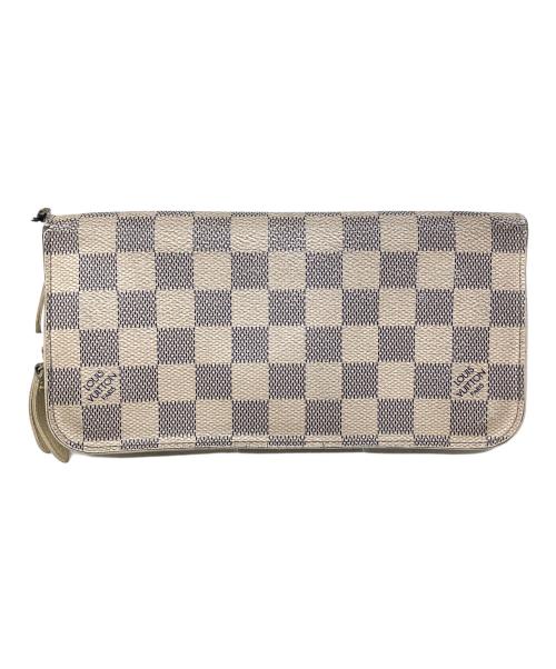 LOUIS VUITTON（ルイ ヴィトン）LOUIS VUITTON (ルイ ヴィトン) 長財布 ダミエ・アズール ポルトフォイユ・アンソリット ホワイト サイズ:実寸サイズにてご確認ください。の古着・服飾アイテム