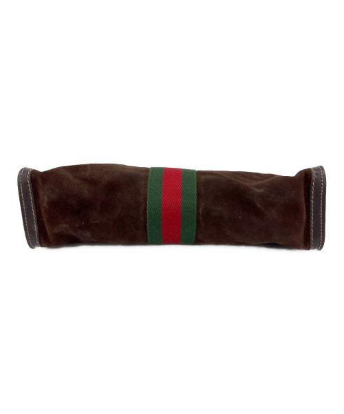 GUCCI PARFUMS（グッチパフューム）GUCCI PARFUMS (グッチパフューム) クラッチバッグ ブラウンの古着・服飾アイテム