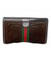 GUCCI（グッチ）の古着「クラッチバッグ シェリーライン オールドグッチ」｜ブラウン