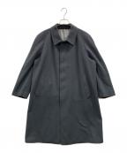 LANVINランバン）の古着「ステンカラーコート」｜ブラック