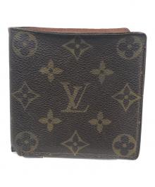 LOUIS VUITTON（ルイ ヴィトン）の古着「2つ折り財布 モノグラム ポルト ビエ・カルト クレディ モネ」｜ブラウン