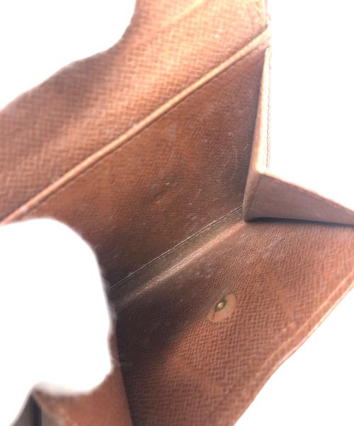 LOUIS VUITTON（ルイ ヴィトン）LOUIS VUITTON (ルイ ヴィトン) 2つ折り財布 モノグラム ポルト ビエ・カルト クレディ モネ ブラウン サイズ:実寸サイズにてご確認ください。の古着・服飾アイテム