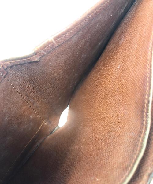 LOUIS VUITTON（ルイ ヴィトン）LOUIS VUITTON (ルイ ヴィトン) 2つ折り財布 モノグラム ポルト ビエ・カルト クレディ モネ ブラウン サイズ:実寸サイズにてご確認ください。の古着・服飾アイテム