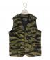 BLUCO WORK GARMENT（ブルコ ワーク ガーメント）の古着「ジャケット STANDARD WORK VEST（スタンダードワークベスト）10周年記念限定」｜オリーブ