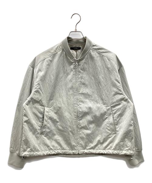 URBAN RESEARCH ROSSO（アーバンリサーチロッソ）URBAN RESEARCH ROSSO (アーバンリサーチロッソ) 撥水UVコクーンMA-1ブルゾン グレー サイズ:Fの古着・服飾アイテム