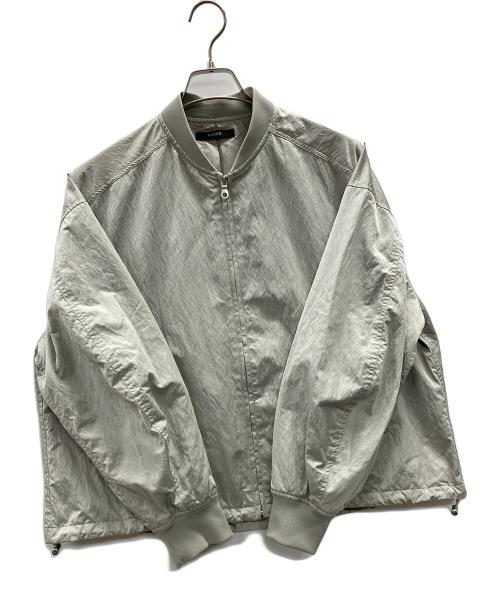 URBAN RESEARCH ROSSO（アーバンリサーチロッソ）URBAN RESEARCH ROSSO (アーバンリサーチロッソ) 撥水UVコクーンMA-1ブルゾン グレー サイズ:Fの古着・服飾アイテム