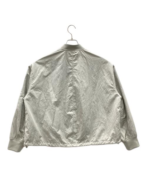 URBAN RESEARCH ROSSO（アーバンリサーチロッソ）URBAN RESEARCH ROSSO (アーバンリサーチロッソ) 撥水UVコクーンMA-1ブルゾン グレー サイズ:Fの古着・服飾アイテム