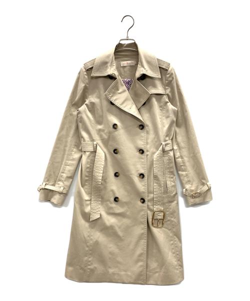 TORY BURCH（トリーバーチ）TORY BURCH (トリーバーチ) トレンチコート ベージュ サイズ:2の古着・服飾アイテム