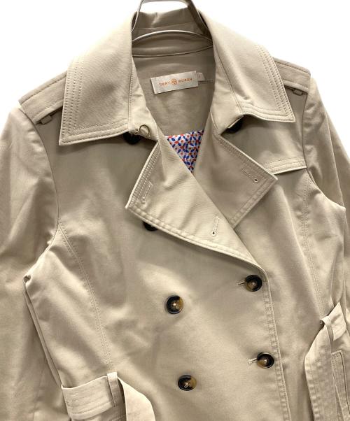 TORY BURCH（トリーバーチ）TORY BURCH (トリーバーチ) トレンチコート ベージュ サイズ:2の古着・服飾アイテム