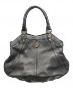 TORY BURCHトリーバーチ）の古着「2WAYバッグ ハンドバッグ ショルダーバッグ」｜ブラック