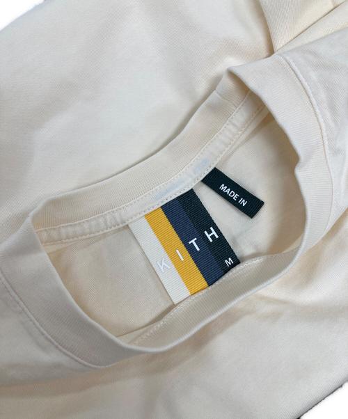 KITH（キス）KITH (キス) Tシャツ KITH SS VINTAGE WASH TEE（キスSSヴィンテージウォッシュティー） アイボリー サイズ:Mの古着・服飾アイテム
