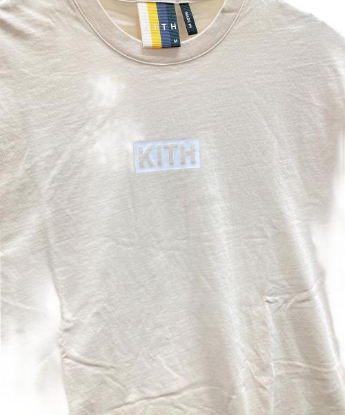 KITH（キス）KITH (キス) Tシャツ KITH SS VINTAGE WASH TEE（キスSSヴィンテージウォッシュティー） アイボリー サイズ:Mの古着・服飾アイテム