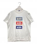 KITHキス）の古着「Tシャツ Stacked Vintage Tee（スタッグヴィンテージティー）」｜ホワイト