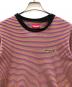 SUPREME (シュプリーム) Tシャツ Multi Stripe Tee(マルチストライプティー) マルチカラー サイズ:S：7000円