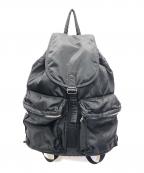 PORTERポーター）の古着「バックパック」｜ブラック