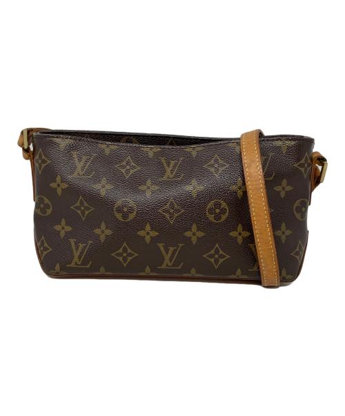 LOUIS VUITTON（ルイ ヴィトン）LOUIS VUITTON (ルイ ヴィトン) ショルダーポーチ モノグラム トロター ブラウン サイズ:実寸サイズにてご確認ください。の古着・服飾アイテム